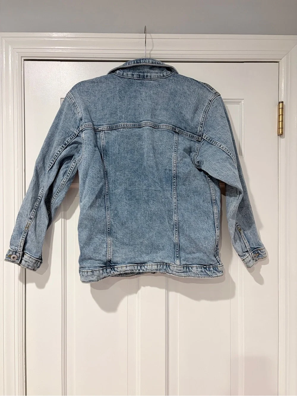 art class Light Wash Denim Jacket for Kids